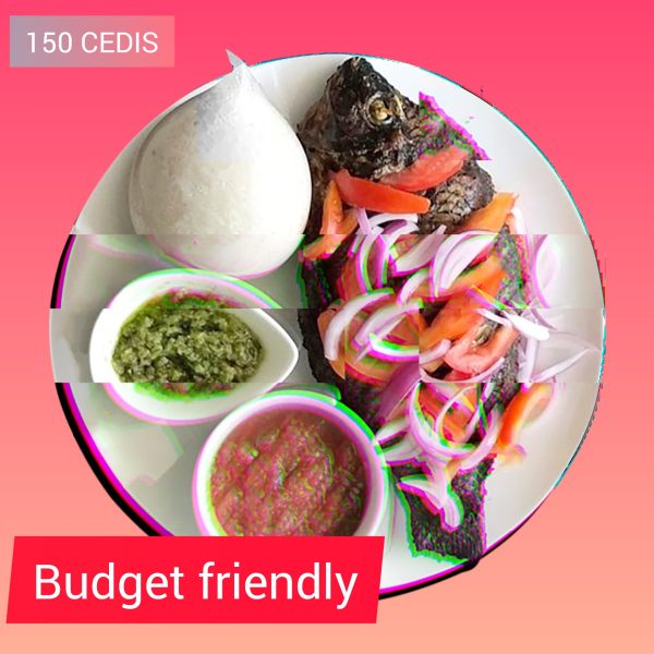 Banku and tilapia, only in Accra